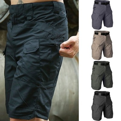 Tactical Cargo Shorts Waterproof Mens Shorts Outdoor Hiking