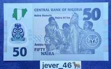 *83A* NIGERIA 1 billet 50 Naira Neuf UNC jamais circulé (Polymère)