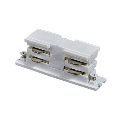 Spectrum 3-Phasen Stromschiene SPS-2 Verbinder gerade Weiß IP20 Leuchte Licht 