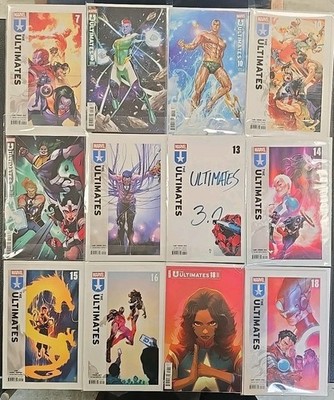 The Ultimates #7-8,#10-16,#18 with Variants Lot of 12 Comics Marvel Comics 2025