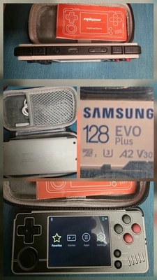 New MIYOO A30 Custom OS Samsung 128GB SD Plug And Play Retro Gaming Handheld