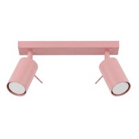 Deckenstrahler Stahl Schwenkbar GU10 2-Flammig L:30 Cm Deckenspot Schlafzimmer