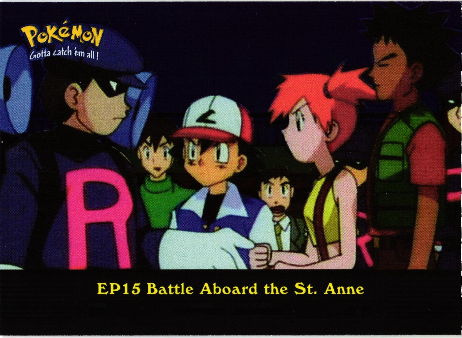 Pokemon Ep15 Battle Aboard the St. Anne Pokemon Topps Holo LP/MP