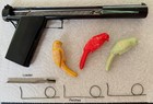 "Bull's Eye Pistol" set from Rawlins, WY - w/ instructions, brochure, orig. box — photo 3
