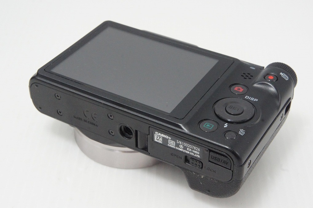 CASIO カシオ EXILIM エクシリム EX-H60 ブラック デジカメ CASIO EXILIM EX-H60 16.1MP Compact Digital Camera Black w/ Box