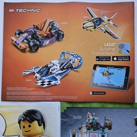 LEGO Minecraft 21125 The Jungle Tree House Toy Set Used Box Manual Separator...
