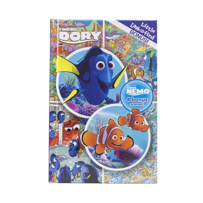 Disney Pixar - Finding Dory Little and Finding Nemo Little Look and Find Bon...