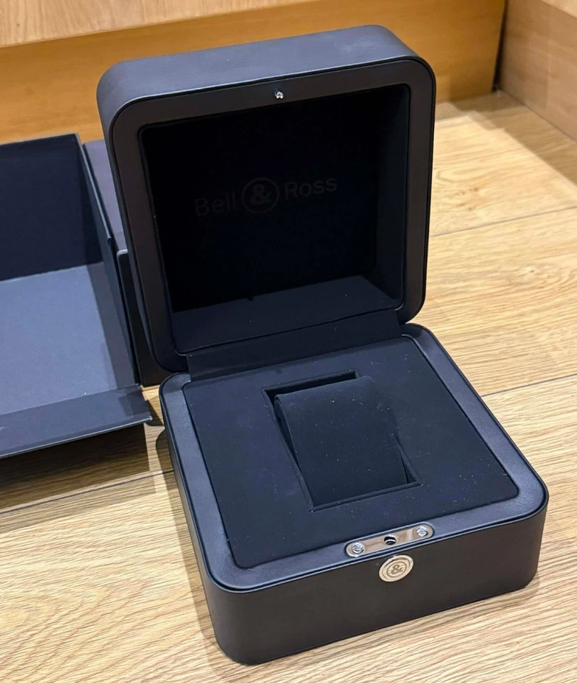 Genuine Original Bell & Ross Black Watch Presentation Box Case Complete Set - Image 2 of 4