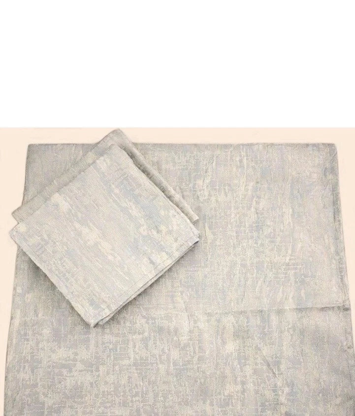 Juego de edredón y fundas de almohada plateado Hotel Collection Iridiscent FULL/QUEEN Foto 4 de 4