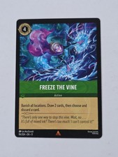 Lorcana Normal Freeze the Vine Winterspell 96/204 Rare NM