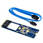 M2 SATA Adapter Convert Card B-M KEY M.2 NGFF SATA SSD to 7Pin Adapt Card a