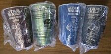 Star Wars Burger King Plastic Cups 2026 The Mandalorian And Grogu, Set of 4