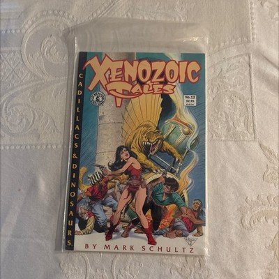 Xenozoic Tales #12 Mark Schultz Cadillacs & Dinosaurs Comic 1992 Bagged