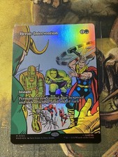 Heroic Intervention (Borderless)| 80 | MTG | Marvel Super Heroes| Foil