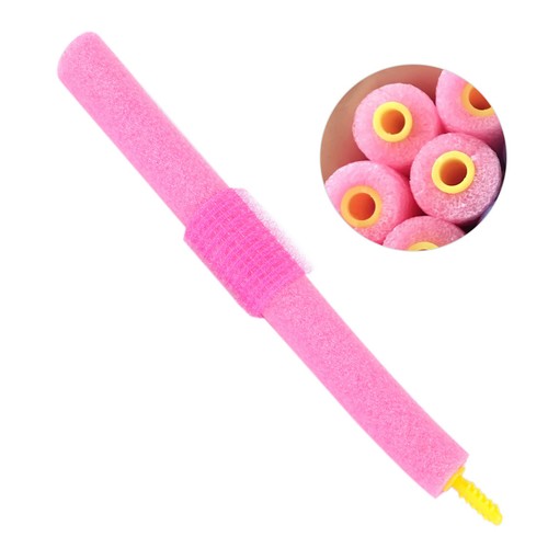 12 stück Schaum Lockenwickler Schwamm Kurvenreich Haarwickler DIY Haar Locken - Bild 3 von 5