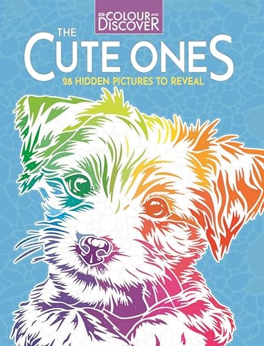 Colour and Discover: The Cute Ones: 28 Hidden Pictures to Reveal - Image 6