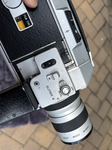 Canon Auto Zoom 814 Electronic Super 8 Movie Film Camera Mint JAPAN With CASE - Picture 8 of 16