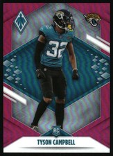 2021 Panini Phoenix #158 Tyson Campbell Rookie Jacksonville Jaguars