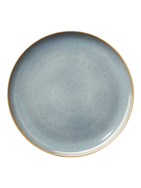 Asa Saisons Denim Essteller | Steinzeug | Ca. H 2 X Ø 26,5 Cm | Blau-image