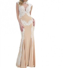 Jovani Mermaid Fit Long Prom Gown Size 10