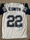 Emmitt Smith WHITE NFL Jersey Hand Signed Autographed Beckett COA - README