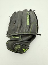 Mizuno Prospect Fast-Pitch Youth Softball Glove 12" MMX1205 RHT Black Lime VFlex