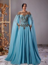 Exquisite Beaded Evening Dress Elegant Floor-length Mother Of The Bride Dresses