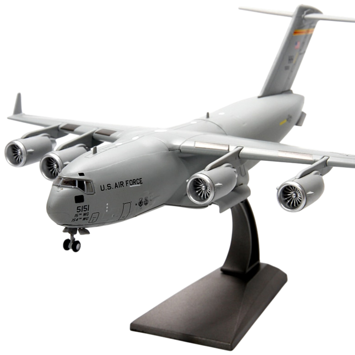 C-17 Globemaster III - USAF Diecast Metal & ABS Aircraft Model Plane Gift - 1/20