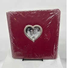 Creative Memories 12 x 12 Red Love Silver Heart Scrapbook Album Coverset NEW