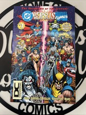DC vs. Marvel #1 Crossover (1996) Rare DC Uni...