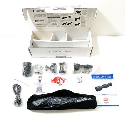 Scope ノベルティセット ATN X-Sight LTV Digital Rifle Scope 5-15X 30mm Tube Blk for Day