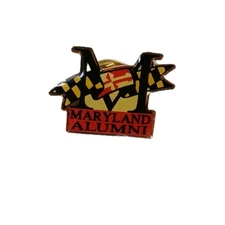 Vintage UMD Alumni Pin Maryland Flag University Of Maryland Imprinted Products