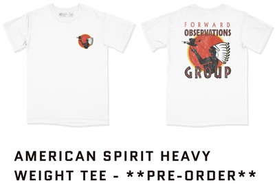 Forward Observations Group Heavy Weight Tee T-Shirt American Spirit - L -