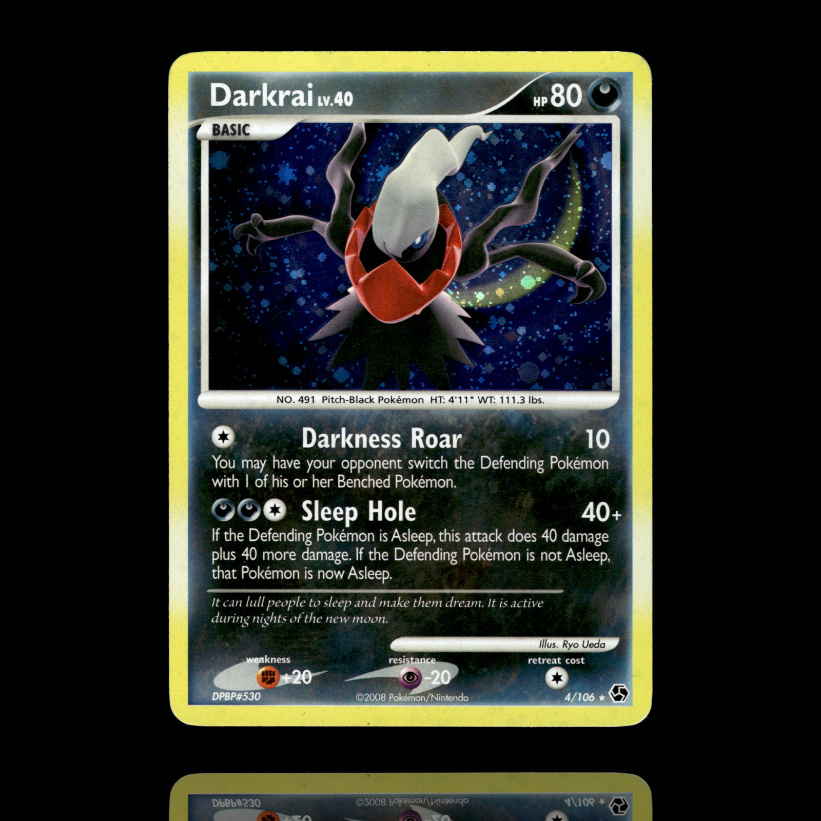 ▸ Darkrai | Great Encounters | Holo Rare | 4/106 | LP