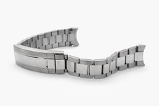 🇬🇧 UK Stainless Steel Oyster Bracelet Watch Band 20mm  Metal Strap