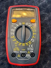 AstroAI AM33D Digital Multimeter – Open Box Never Used – AC/DC Voltage Tester Oh