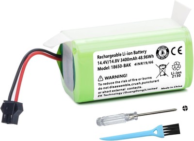 3400mAh Battery Replacement for Proscenic 850T 850P Neatsvor X500 X520 X600
