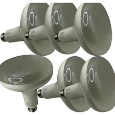75-Watt Equivalent BR40 CEC Dimmable LED Light Bulb Daylight (6-Pack)
