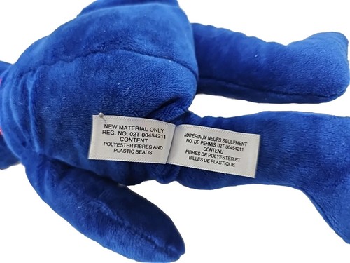 Ty Beanie Baby - NEW YORK GIANTS der NY NFL Fußballbär neu mit Etikett. - Bild 8 von 9