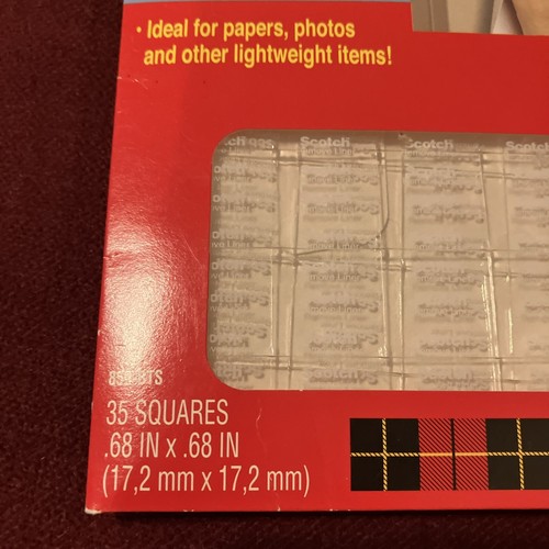 3 Mounting Squares For Dorm To Hang Photos & More-1 New & 2 used - Picture 7 of 19