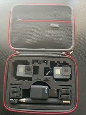 2 GoPro  HERO 6  Cameras And Case  Hero LOT +...