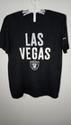 Nike Dri Fit Tee NFL Las Vegas Raiders Mens Medium Black Shirt M117