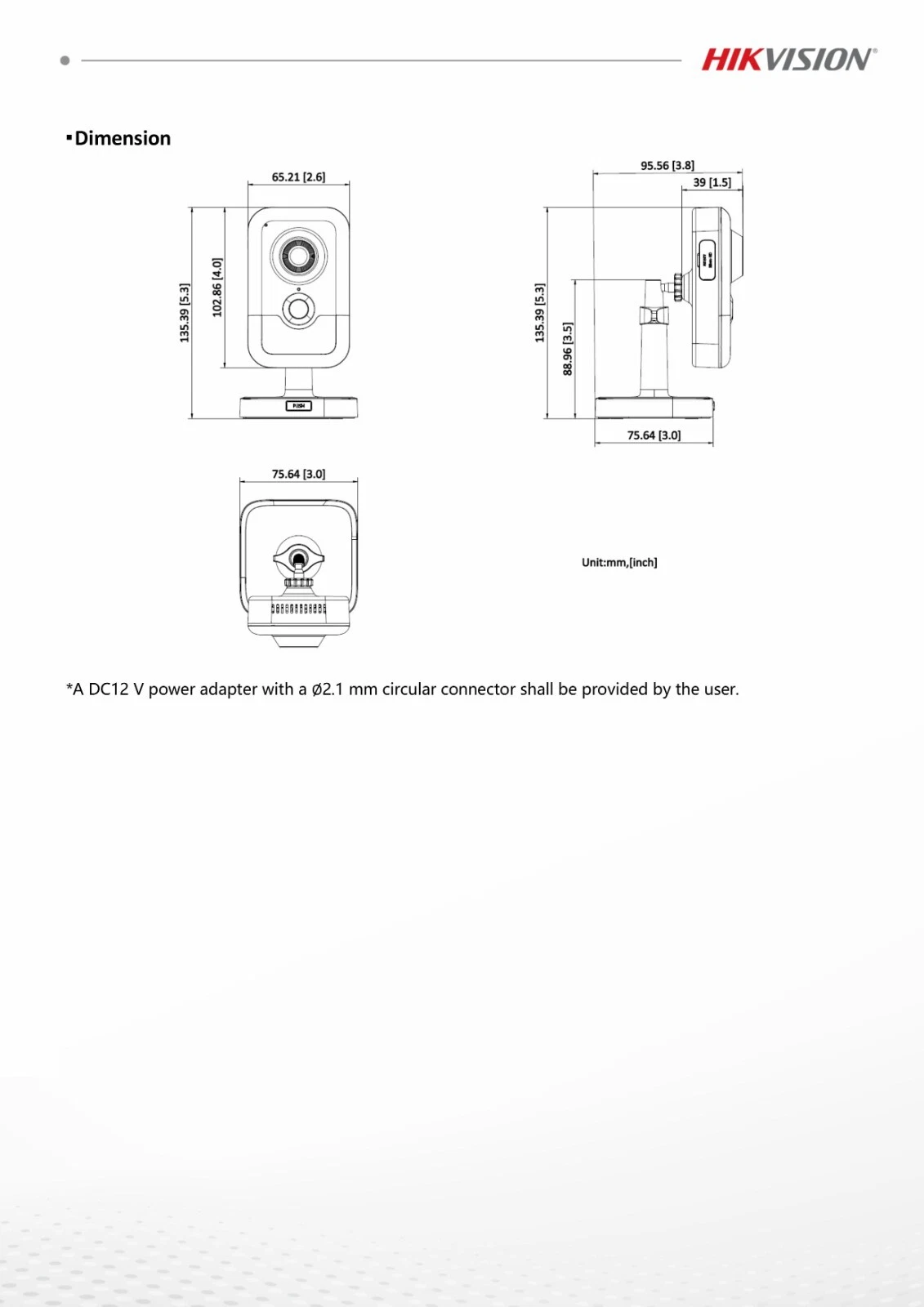 Hikvision HiLook 4MP Wi-Fi Cube IP Camera AcuSense 2-Way Audio Night Vision - Picture 10 of 11