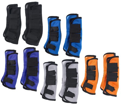 Comfort Mesh Horse Fly Boots - Set of 4 - 5 Color Choices - Horse Size