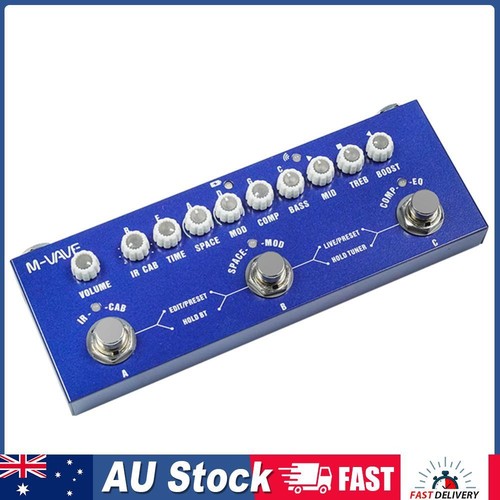 Processsor Mixers Effect Pedal with Loading 9 AMP Models Delay Reverb