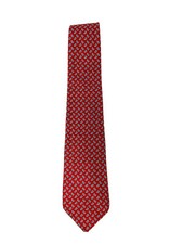 RALPH LAUREN Men's 100 Silk Hand Finished Neck Tie Red Paisley Blue White USA CO