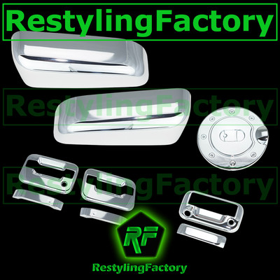 09-14 Ford F150 Chrome HALF Mrror+2 Door Handle+keypad+no PSG KH+Talgate Cover | eBay