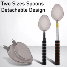 Dr.Fish Telescopic Fishing Spoons Trap Throwers Fishing Feeder Scoop Tools 