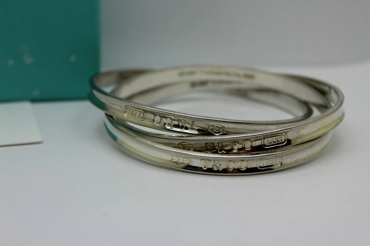 Tiffany 3 bangle bracelet Clearance