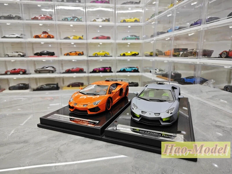 VMB 1:18 Hamann Aventador LP700-4 Model Car Resin Diecast Metal Collection Gift - Imagem 3 de 4